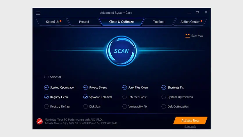 IObit Advanced SystemCare Pro 19——多语言 64 位系统优化与安全防护工具