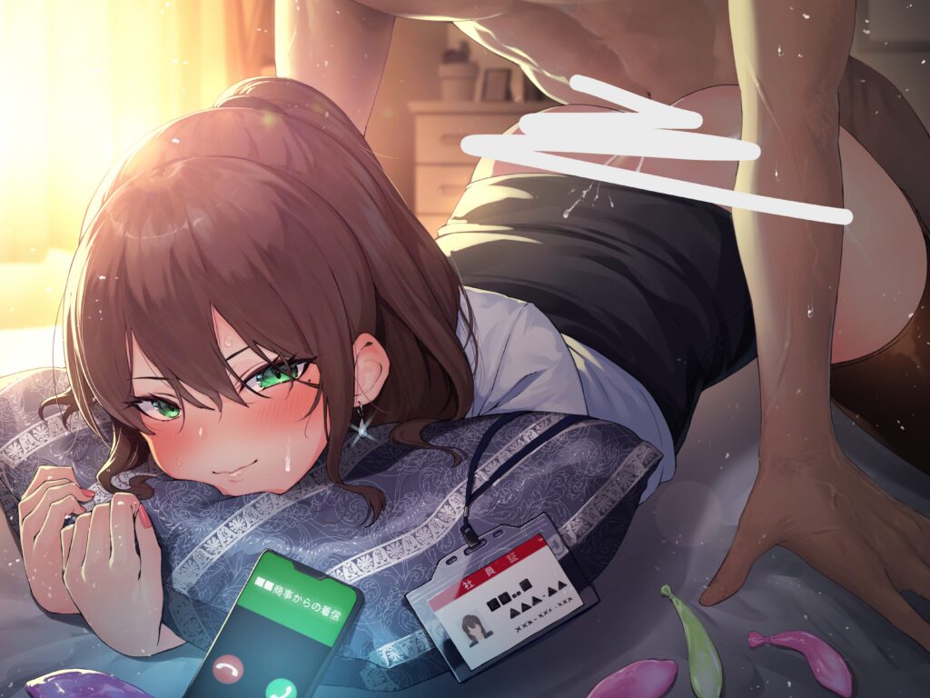 图片[1]-【ASMR】【RJ01434937】【简体中文版】与废柴OL姐姐的高甜内〇交尾【拟真音效】