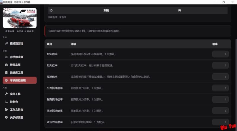 《极限竞速:地平线6》Trainer_v1.1.1修改器辅助 - Sakuraxy-Sakuraxy
