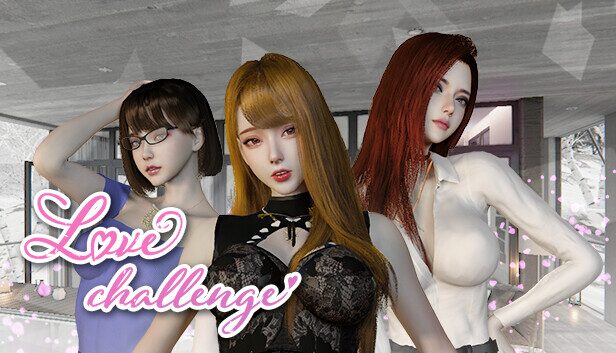 【3D/SLG/PC/官中】雪山别墅和三个女孩的做爱假期 Love challenge - Sakuraxy-Sakuraxy