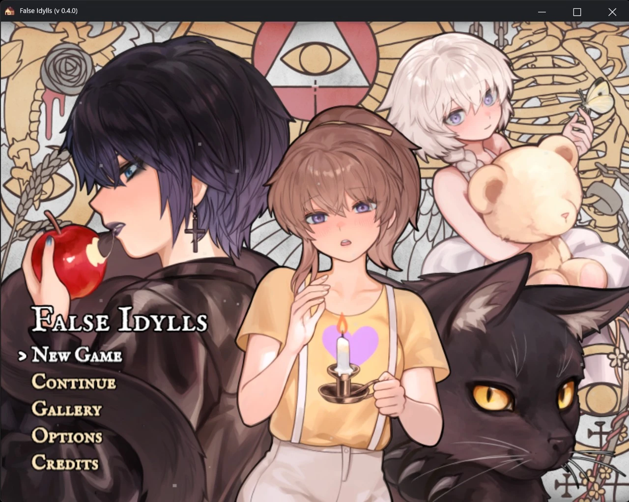 [RPG/百合]虚假的田园 False Idylls v0.4.2 内嵌AI汉化步兵