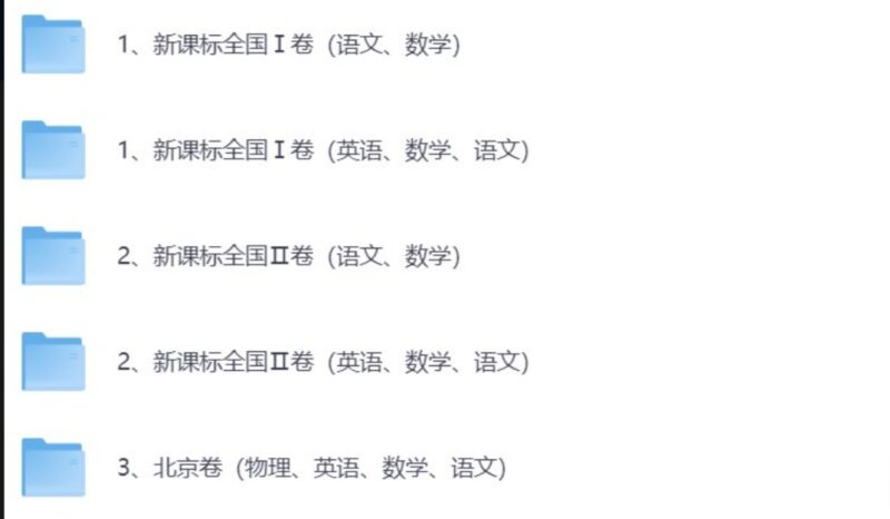 高考真题资源包 2026真题答案+成人高考资料 - Sakuraxy-Sakuraxy