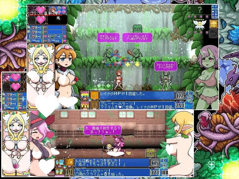 图片[2]-[横板RPG/像素/战斗H] 像素风肉鸽RPG～众神的魔姦地下城～圣剑与蕾娜 ドットローグライト風RPG～神々のモン姦ダンジョン～聖剣とレイナ AI汉化 - Sakuraxy-Sakuraxy