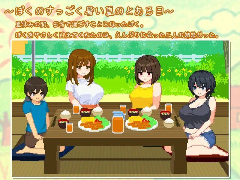 图片[2]-【SLG/PC/官中】与夏日姐姐们的甜蜜时光 ぼくと夏のおねえちゃん達 - Sakuraxy-Sakuraxy