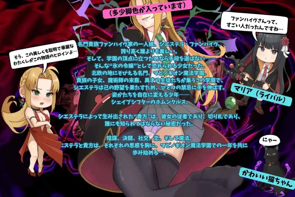 图片[2]-[RPG/奇幻/学园] 恶役千金的变形者 ～魔法学园见闻录～ 悪役令嬢のシェイプシフター ～魔法学園見聞録～ v1.00 AI汉化 [PC+安卓mtool] - Sakuraxy-Sakuraxy