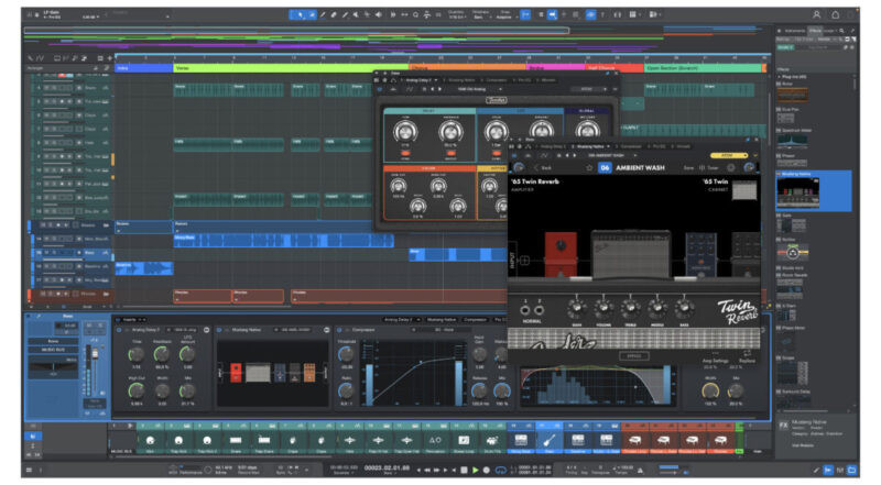 Fender Studio Pro 8.0.3——传奇吉他品牌的新一代数字音频工作站-Sakuraxy