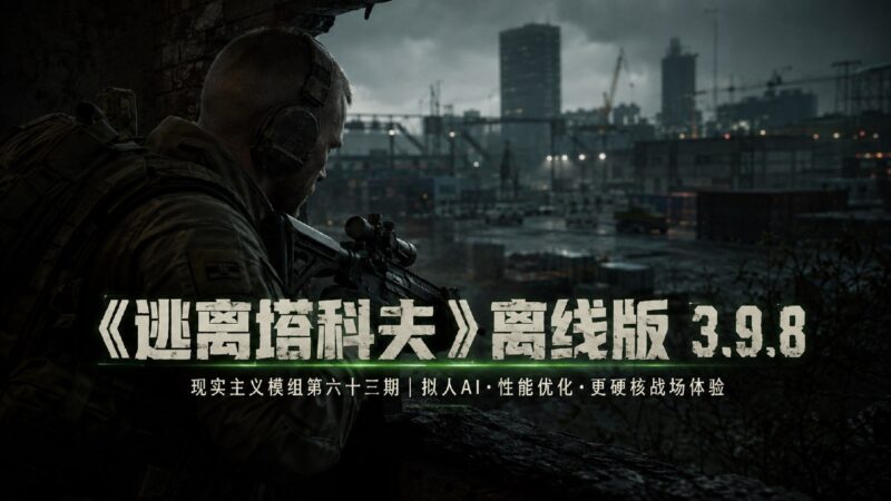 《逃离塔科夫》离线版 SPT_3.9.8现实主义Mod-SakuraXy