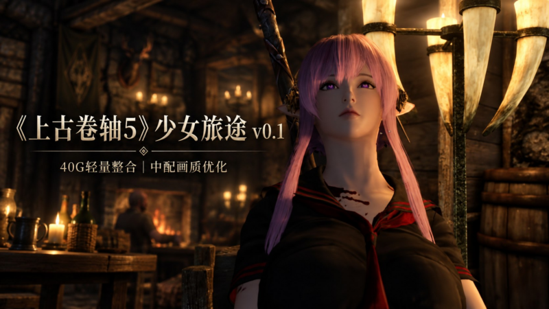 《上古卷轴5》少女旅途Mod整合包v0.1-SakuraXy